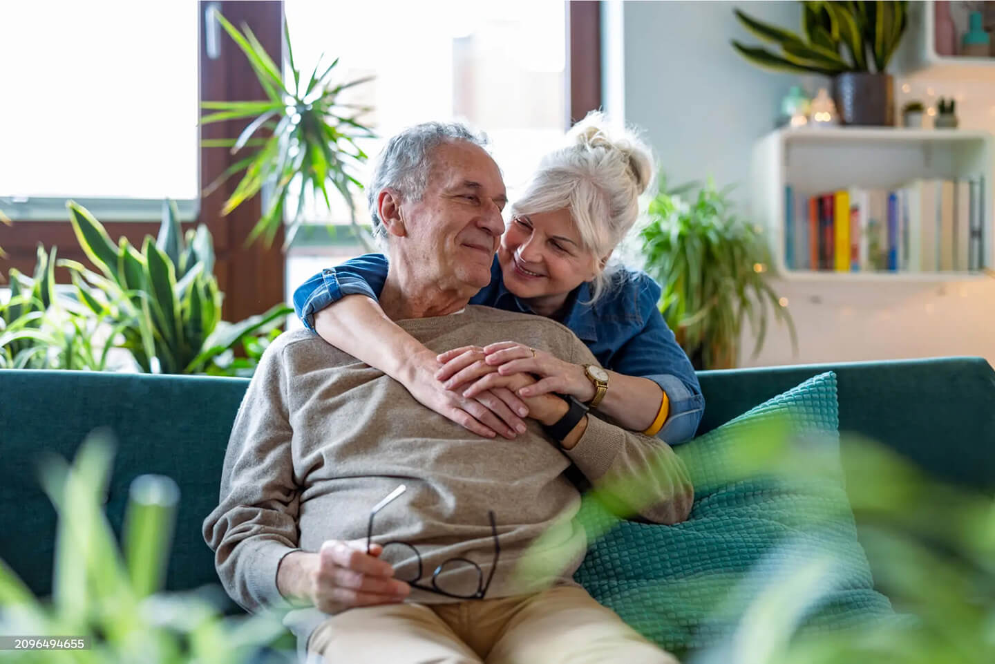 Älteres Paar genießt den Ruhestand